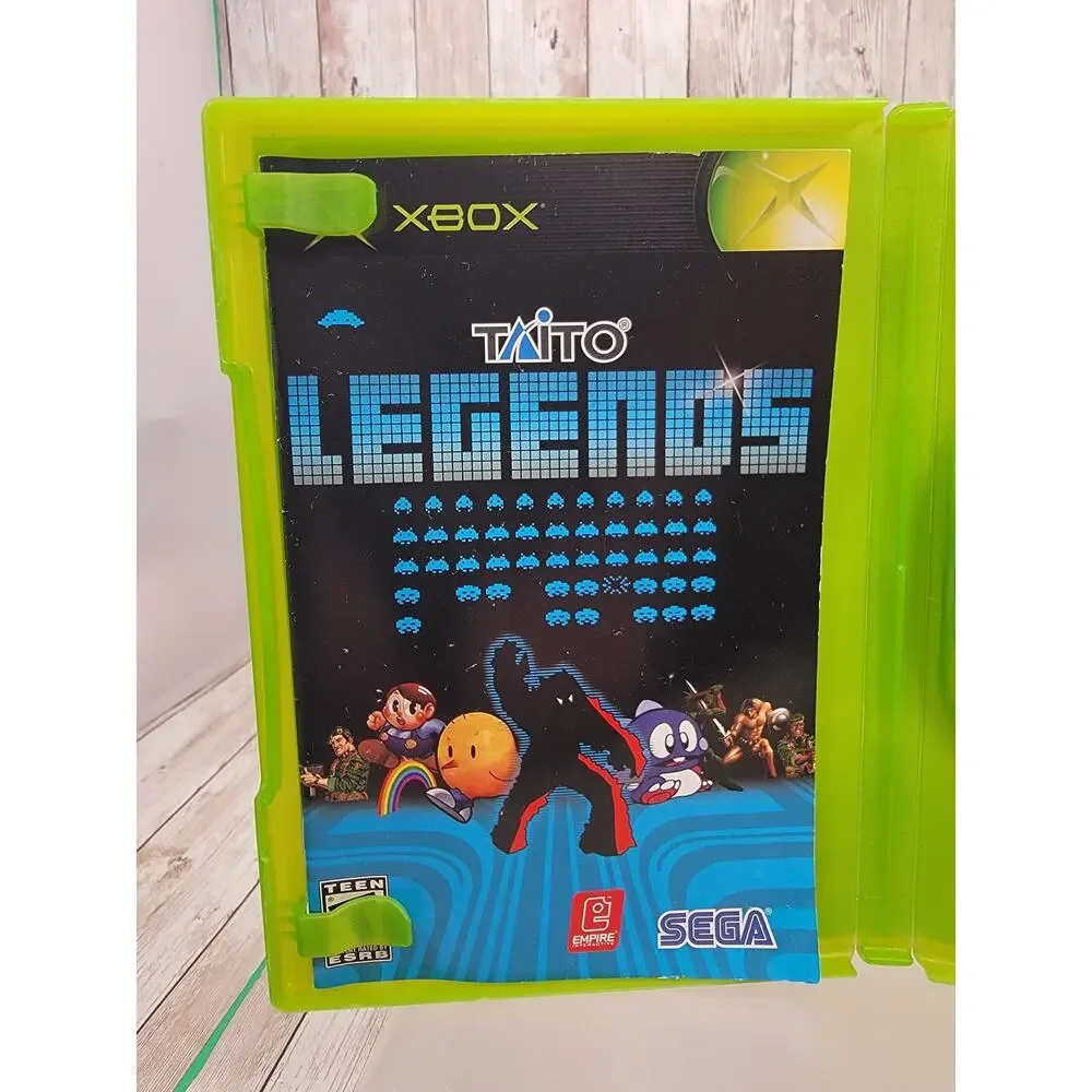 Taito Legends (Microsoft Xbox, 2005) Complete